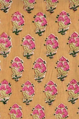 Yellow Floral Printed Bandana