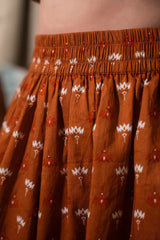 Brown Maxi Skirt