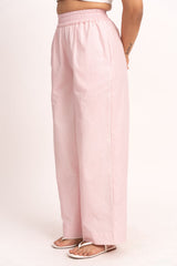 Pink Elastic Pants