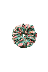 Cotton Cyan Scrunchy - Odhanon