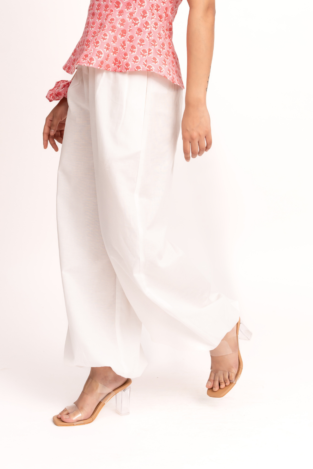 Cotton Linen Harem Pants