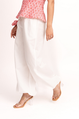 Cotton Linen Harem Pants