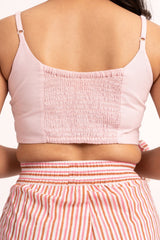 Pink Crop Top