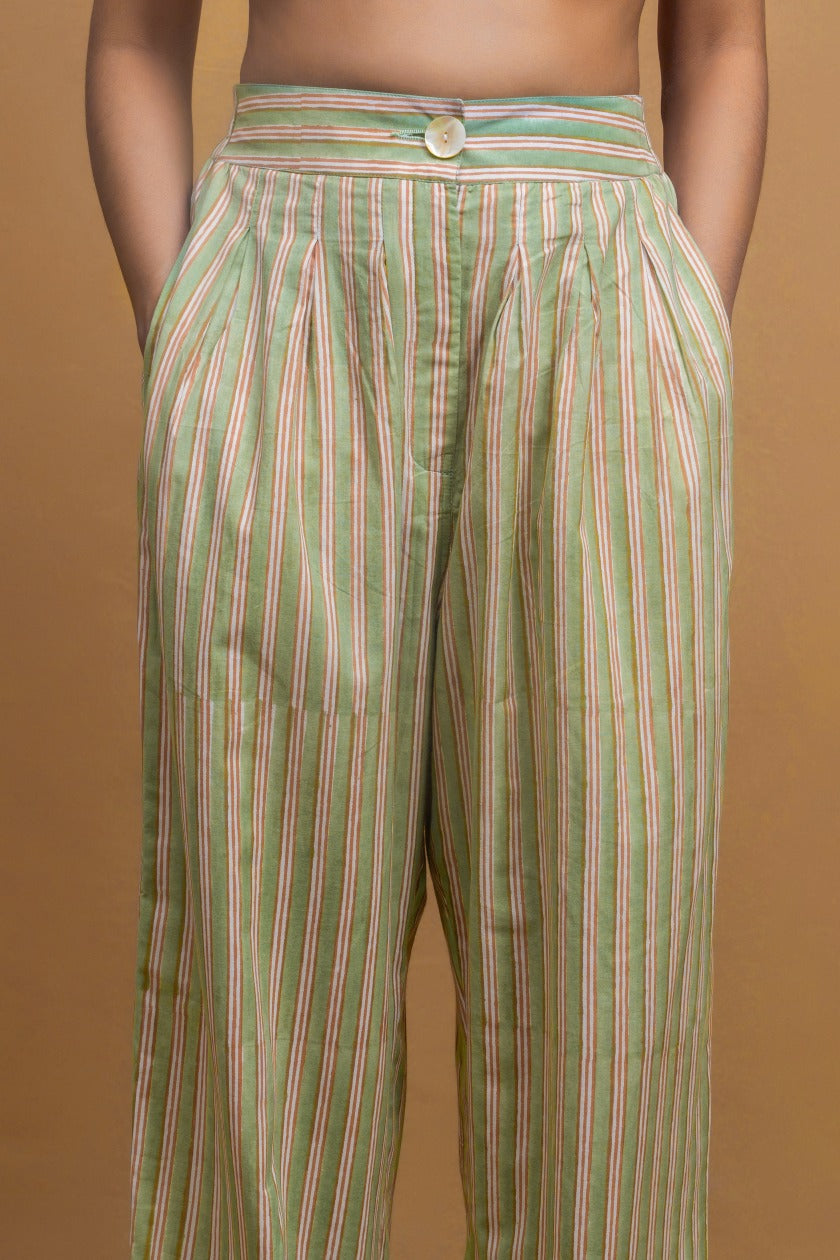 Orchid Pants in Green - Odhanon