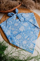 Vibrant Blue Cotton Bandana