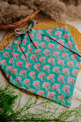 Cotton Floral Butta Bandana