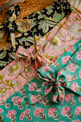 Set of Floral Cotton Bandanas