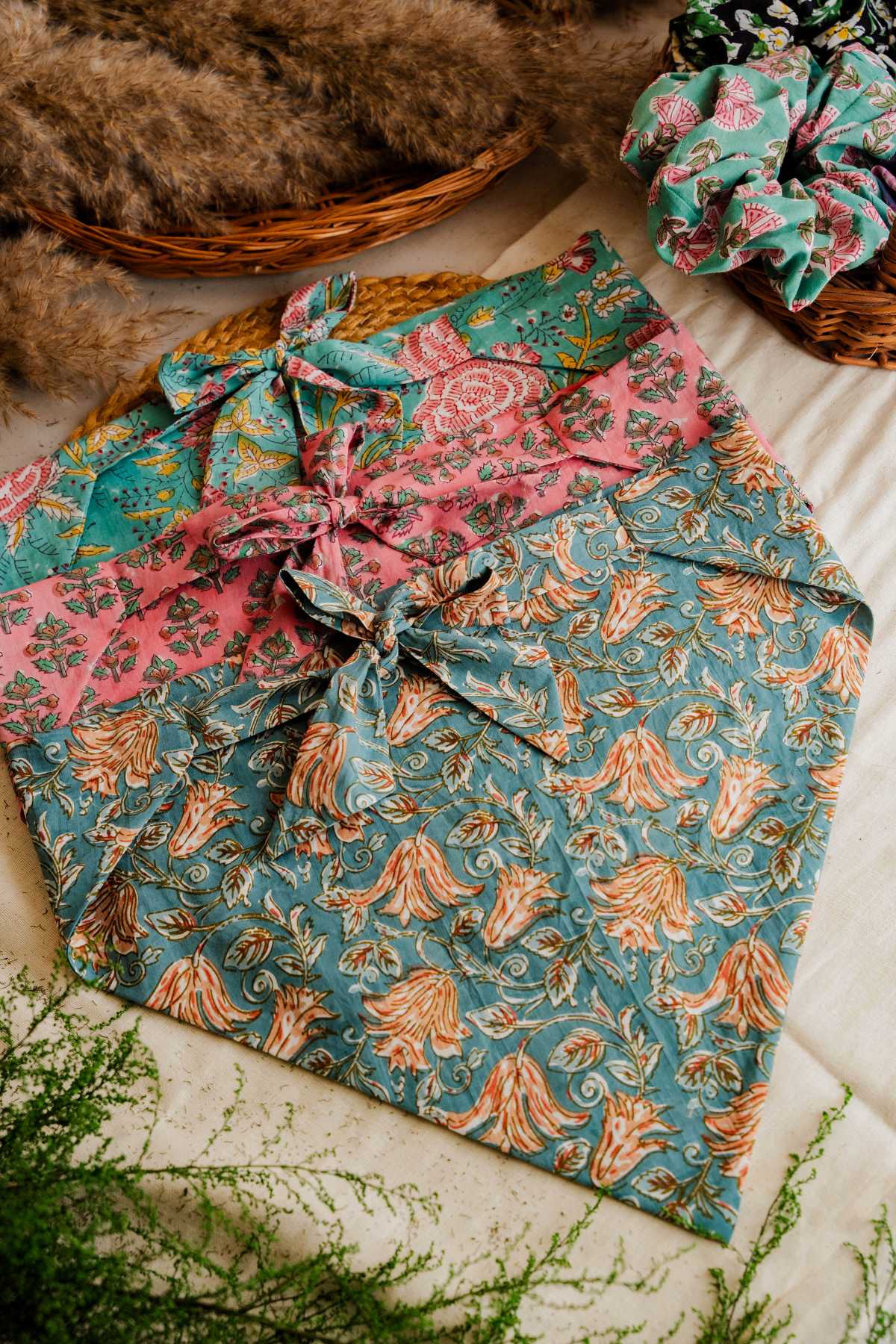 Set of Cotton Chic Bandanas