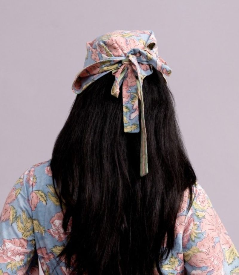 Two Side Blue Green Bandana - Odhanon