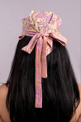 Two Side Yellow Pink Bandana