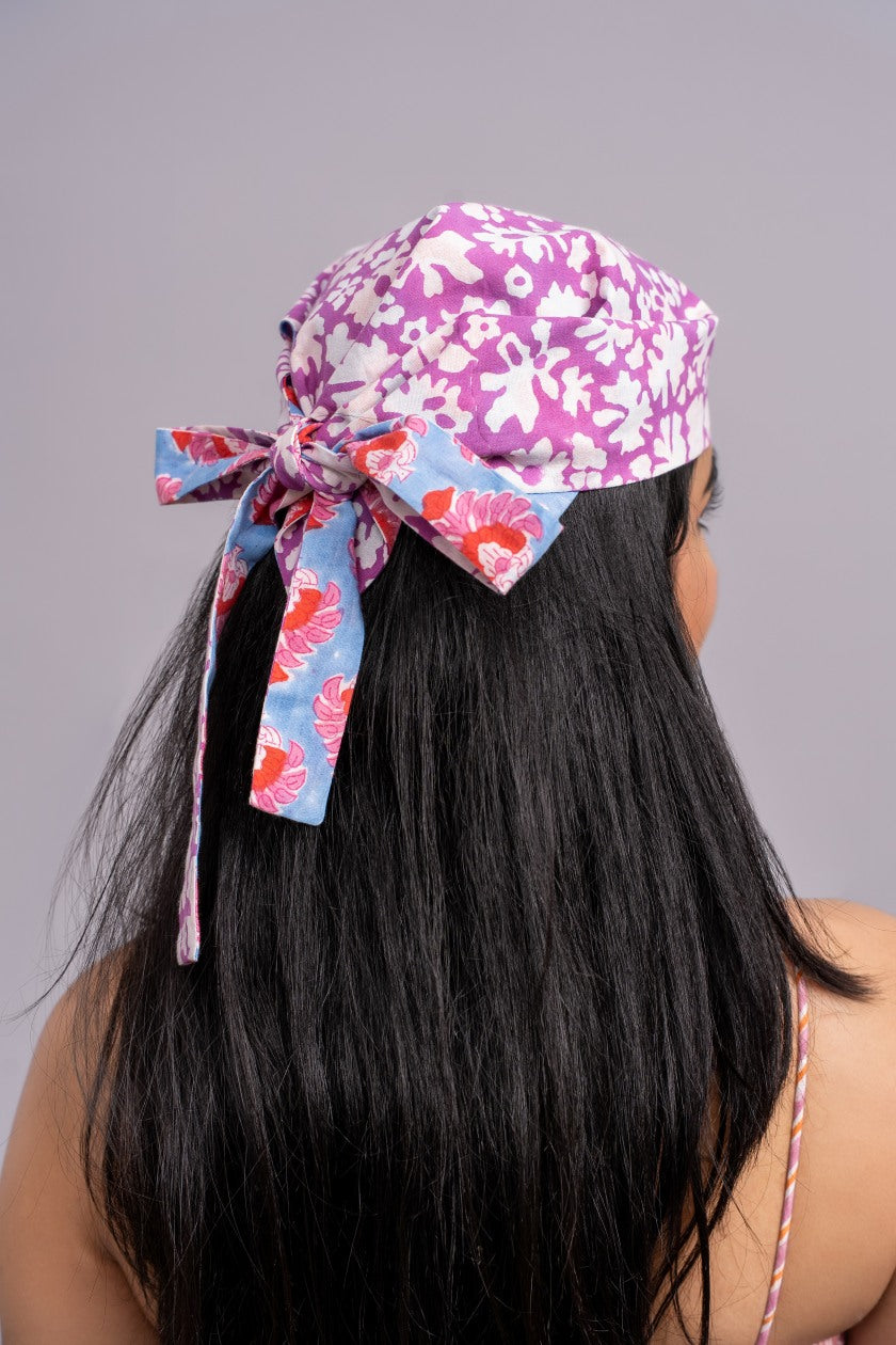 Two Side Purple Bandana