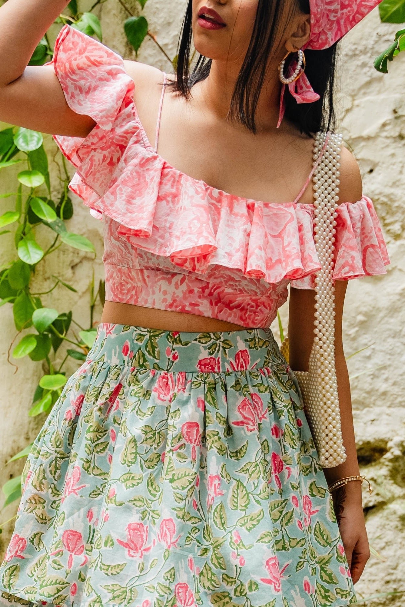Off-Shoulder Crop Top