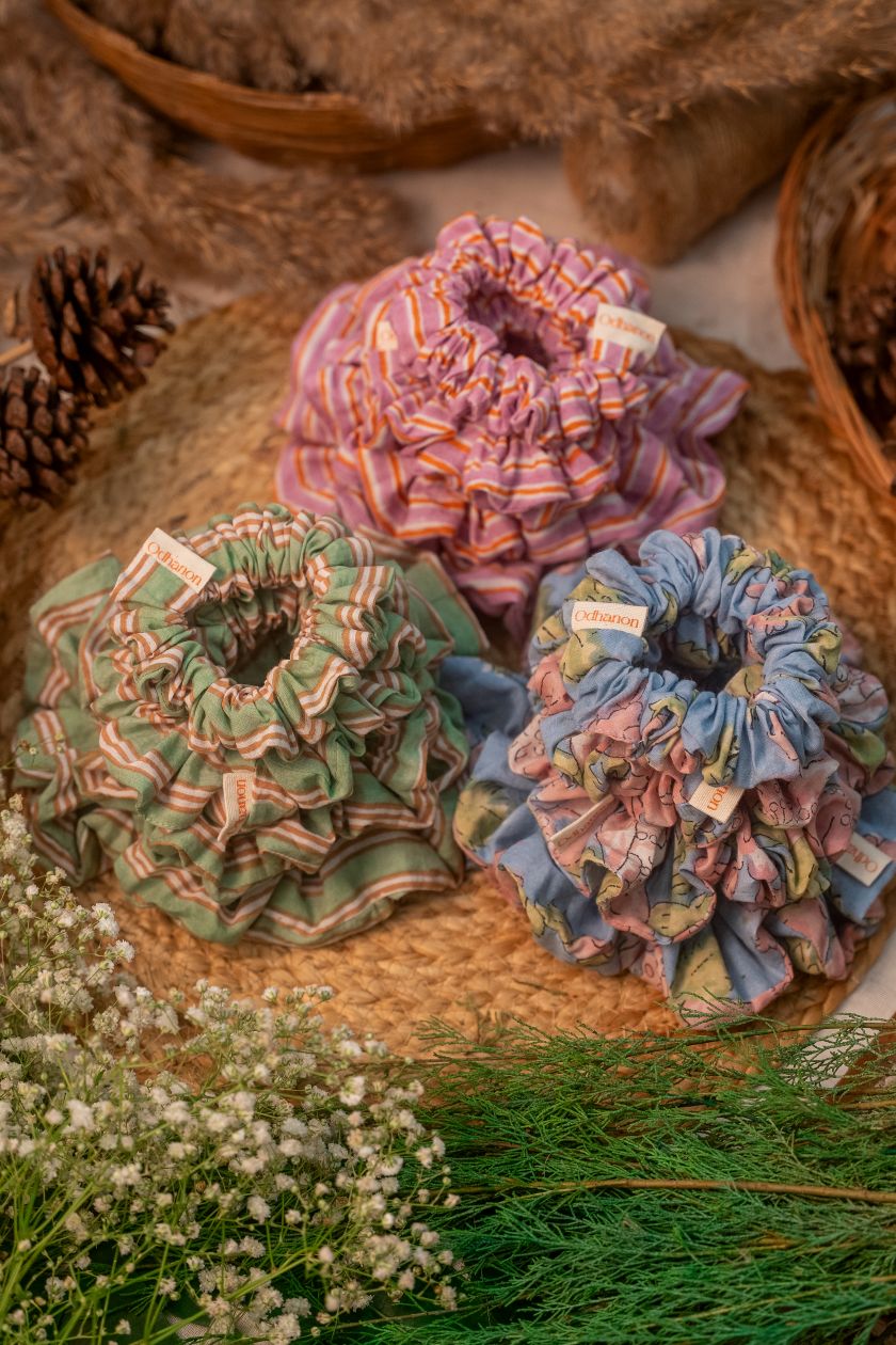 Set of Summer Prints Scrunchie