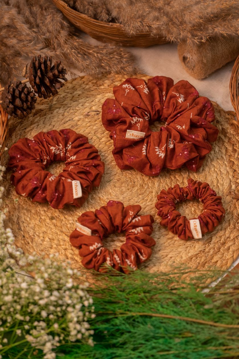 Set of 3 Cozy Scrunchies