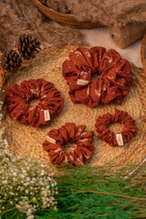 Brown Butta Hair Scrunchie