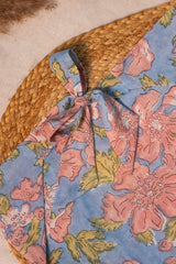 Blue & Pink Floral Bandana