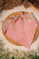 Two Side Yellow Pink Bandana
