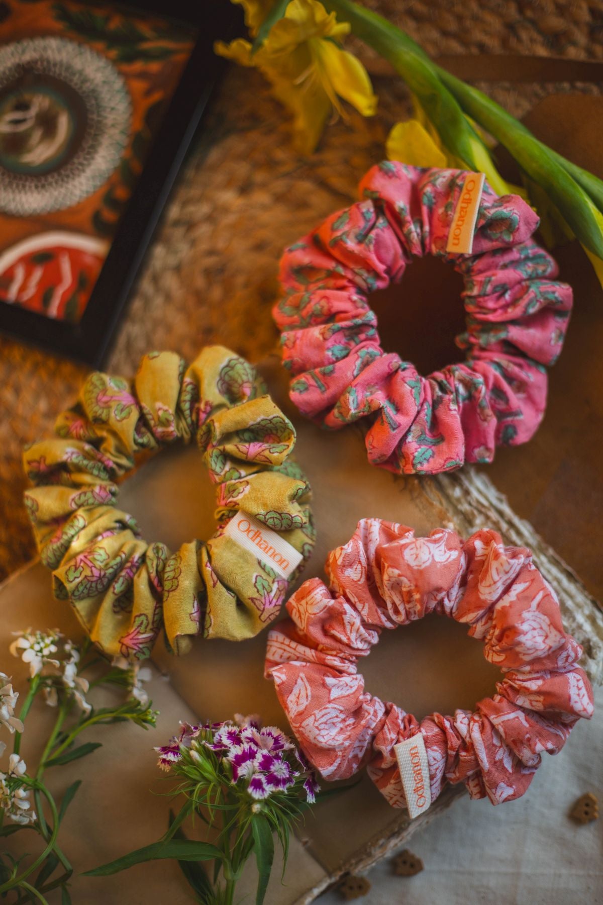 Cotton Scrunchies Pack