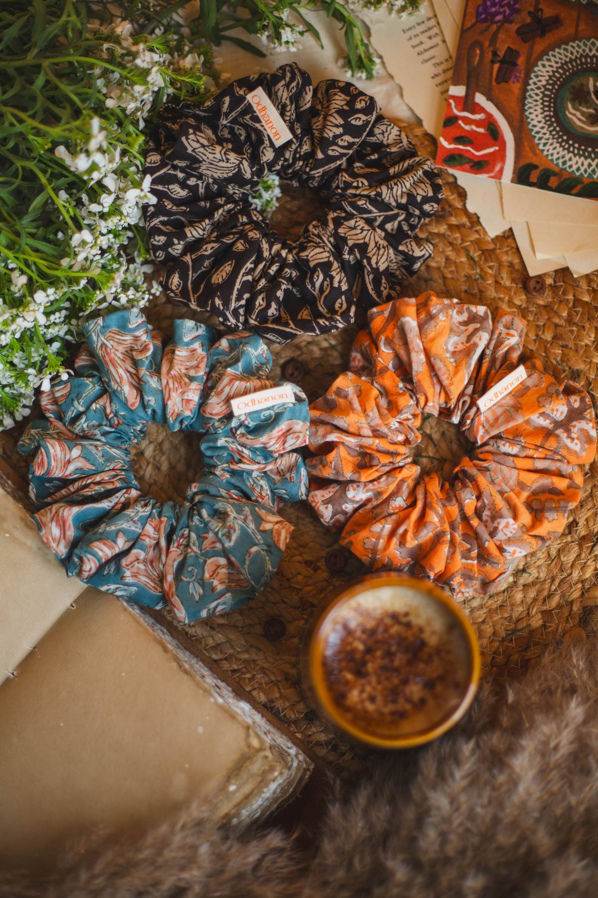 Cute Hair Scrunchies Set
