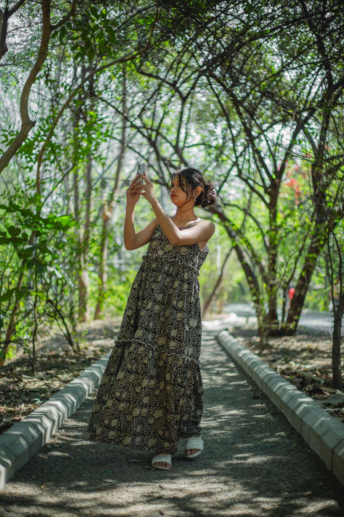 Black Maxi Dress - Odhanon