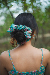 Summer Cotton Scrunchies