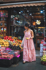Flared Maxi Summer Dress