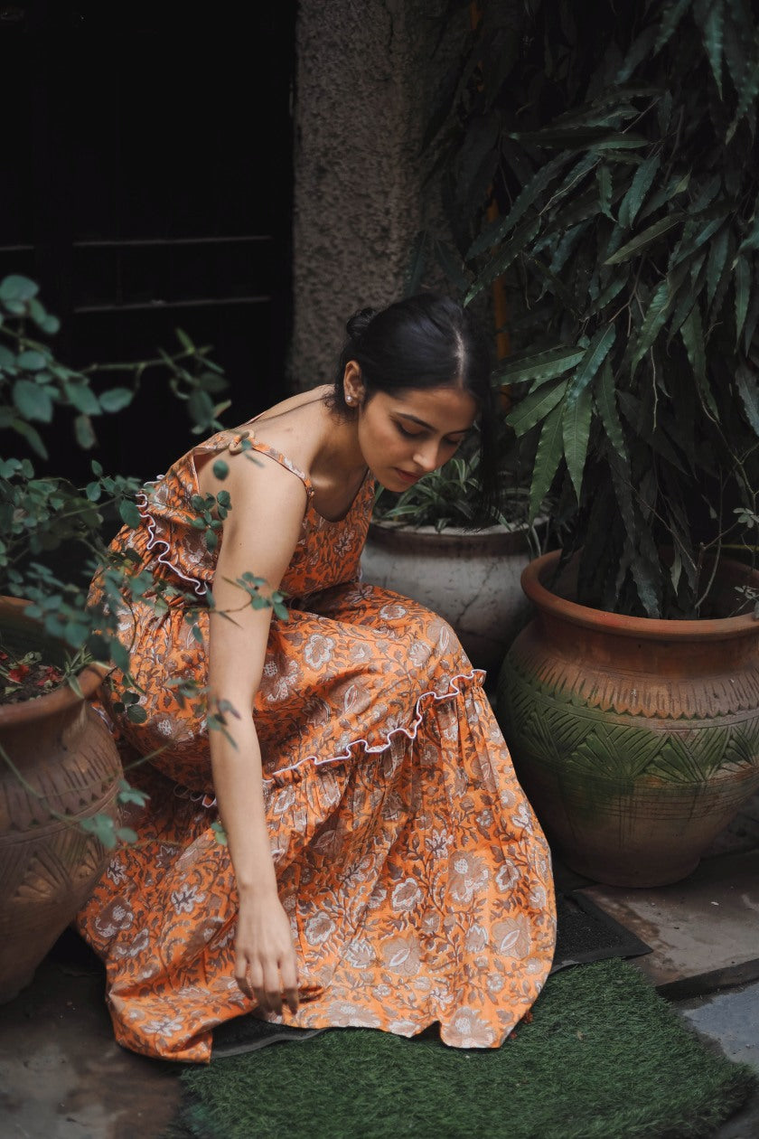 Summer Flare Maxi Dress